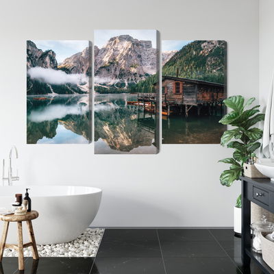 Ljuddämpande tavla - A cottage on the italian