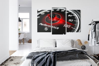 Ljuddämpande tavla - Modern 3d counter