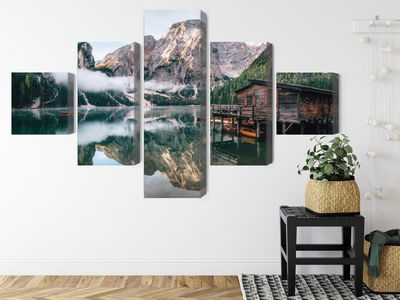 Ljuddämpande tavla - A cottage on the italian