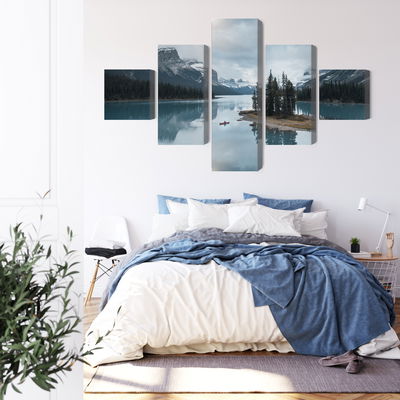 Ljuddämpande tavla - Ghost island in jasper