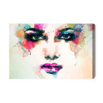 Ljuddämpande tavla - Women’s face