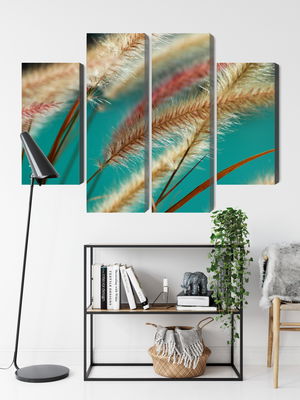 Ljuddämpande tavla - Plants on a macro scale