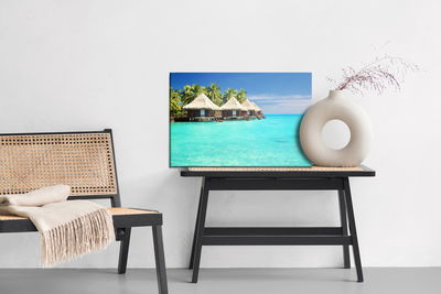 Ljuddämpande tavla - Cottages on the seashore