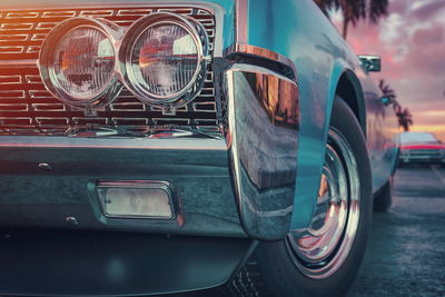 Ljuddämpande tavla - Retro style cars