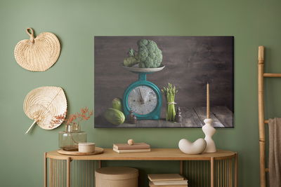 Ljuddämpande tavla - Vegetables on weight