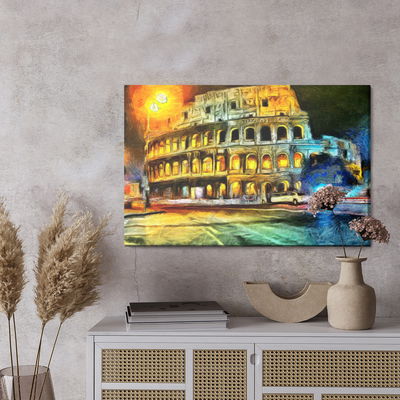 Ljuddämpande tavla - Colosseum as painted