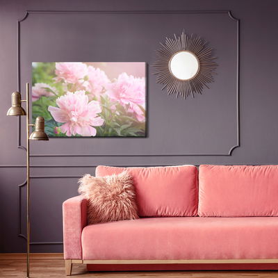 Ljuddämpande tavla - Peony in the sun