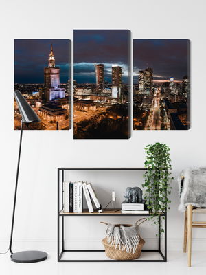 Ljuddämpande tavla - Panorama of the center