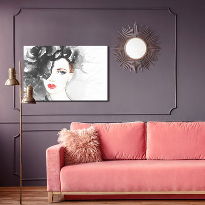 Ljuddämpande tavla - Portrait of a woman