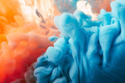 Ljuddämpande tavla - Abstraction with color paint