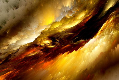 Ljuddämpande tavla - Abstract stormy sky