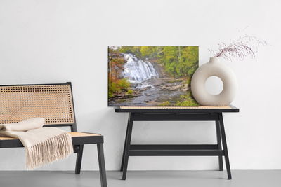 Ljuddämpande tavla - A waterfall in the forest as