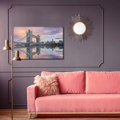 Ljuddämpande tavla - 3d London panorama