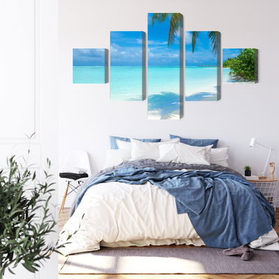 Ljuddämpande tavla - A beach in the maldives
