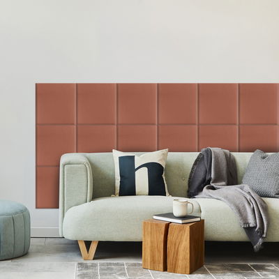 Firkantet lydabsorber - velour