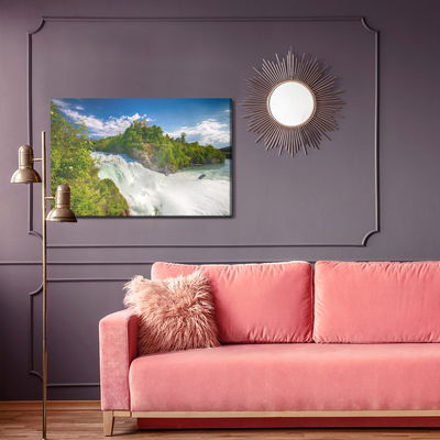 Ljuddämpande tavla - Rheinfall waterfall