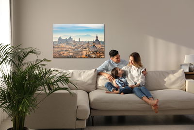 Ljuddämpande tavla - City of Rome