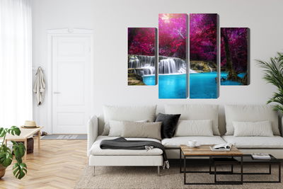 Ljuddämpande tavla - Kanchanaburi waterfall