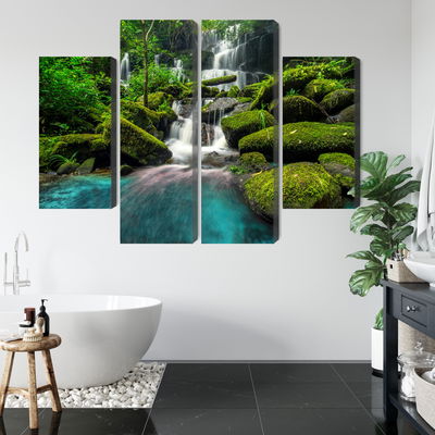Ljuddämpande tavla - A beautiful waterfall