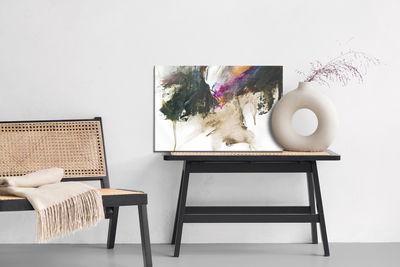 Ljuddämpande tavla - Abstraction with blots