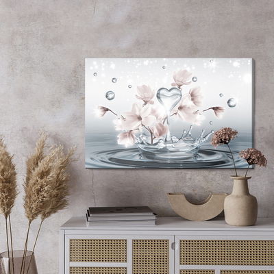 Ljuddämpande tavla - Magnolia flowers and 3d