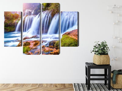 Ljuddämpande tavla - Jiulong waterfall in luoping