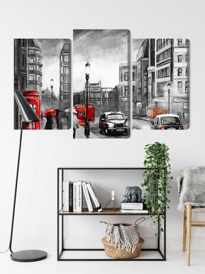 Ljuddämpande tavla - London street view