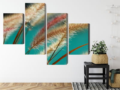 Ljuddämpande tavla - Plants on a macro scale