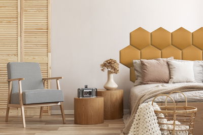 Sekskantet lydabsorber - velour