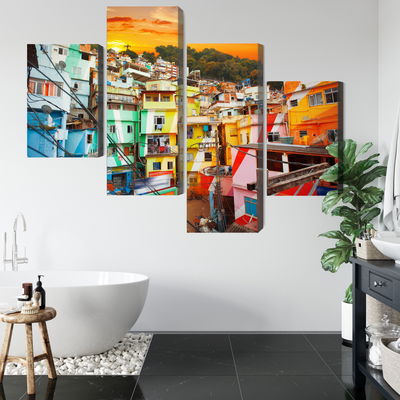 Ljuddämpande tavla - Rio de janeiro city center