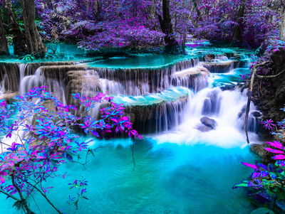 Ljuddämpande tavla - Huay mae khamin waterfall