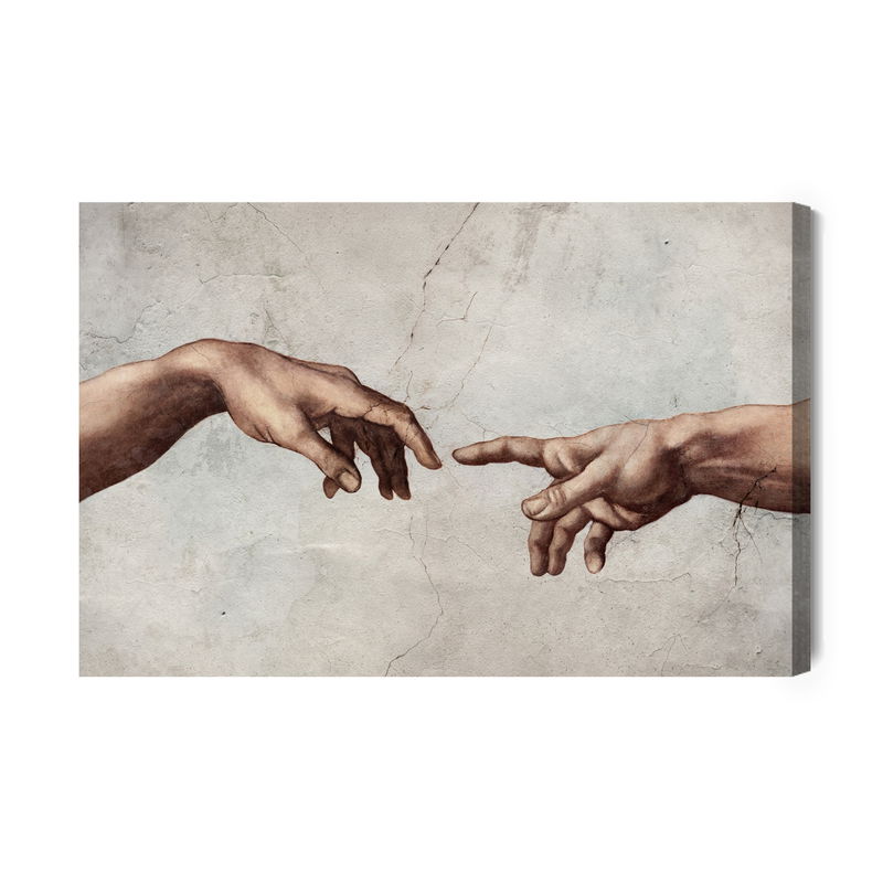 Ljuddämpande tavla - The creation of adam