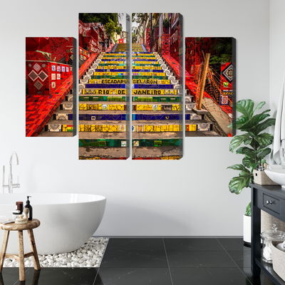 Ljuddämpande tavla - Selaron stairs