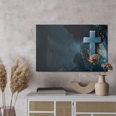 Ljuddämpande tavla - Latin cross