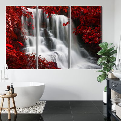 Ljuddämpande tavla - Man daeng waterfall