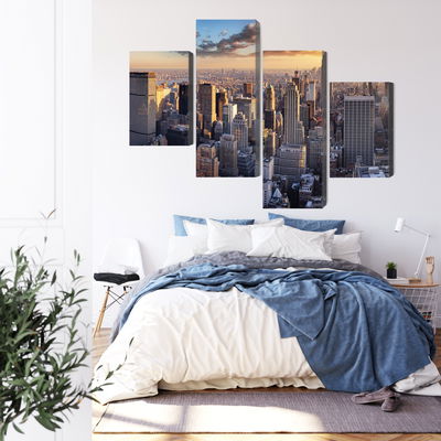 Ljuddämpande tavla - 3d panorama of New York city