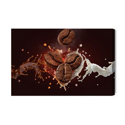 Ljuddämpande tavla - Coffee with milk