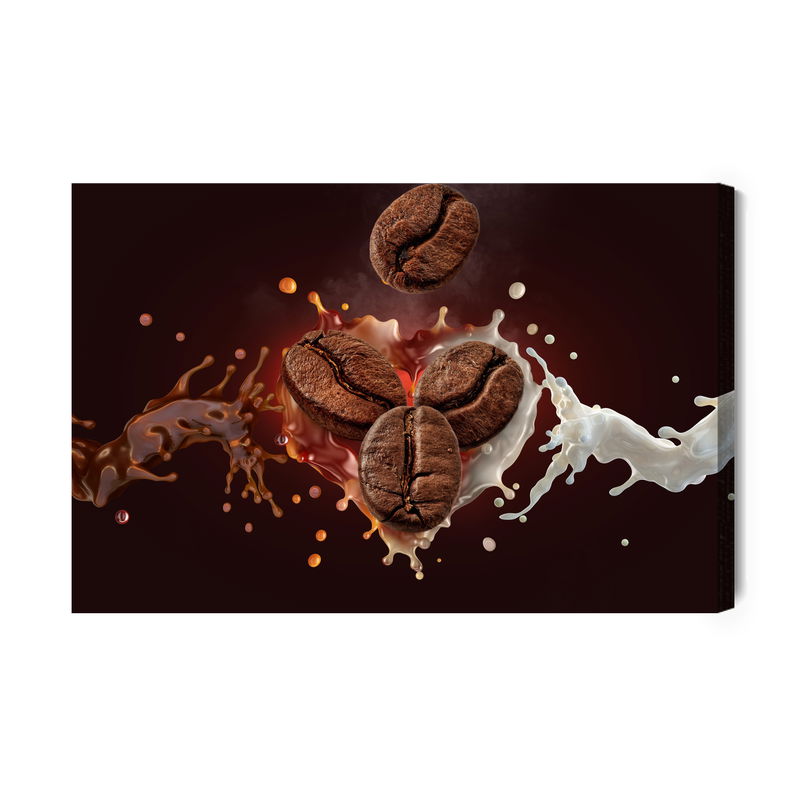 Ljuddämpande tavla - Coffee with milk