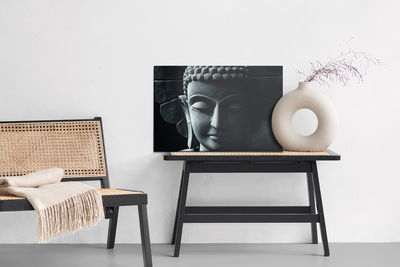 Ljuddämpande tavla - Buddha head