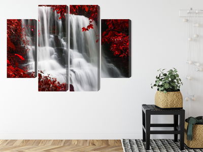 Ljuddämpande tavla - Man daeng waterfall