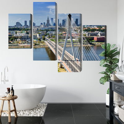 Ljuddämpande tavla - The bridge with the Warsaw