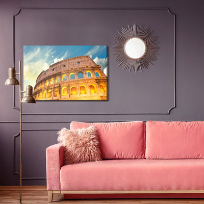Ljuddämpande tavla - Bottom view of the Colosseum