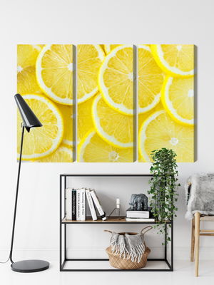 Ljuddämpande tavla - Lemon slices