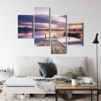 Ljuddämpande tavla - Sunset view