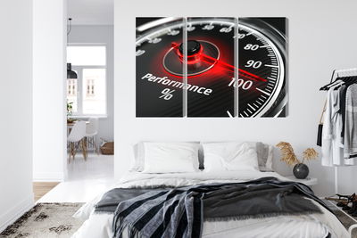 Ljuddämpande tavla - Modern 3d counter