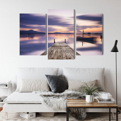 Ljuddämpande tavla - Sunset view