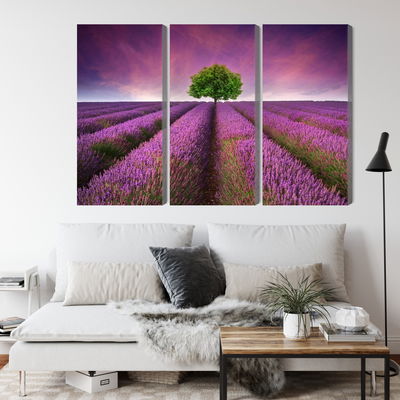 Ljuddämpande tavla - A tree in the middle of a 3d