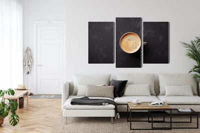 Ljuddämpande tavla - A cup of fresh coffee