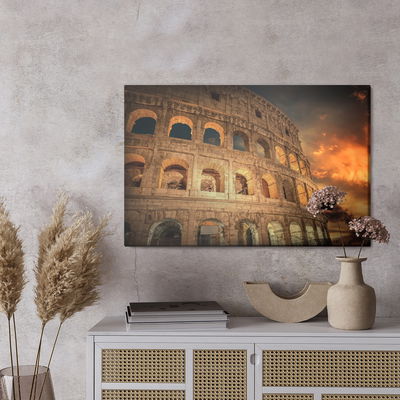 Ljuddämpande tavla - Roman Colosseum by night