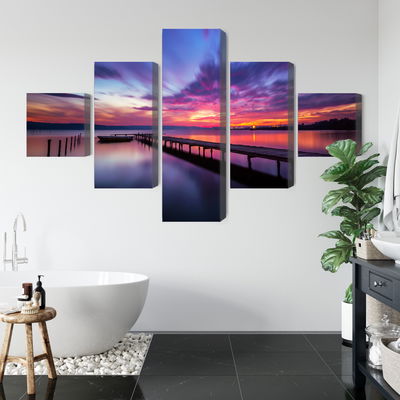 Ljuddämpande tavla - Great sunset